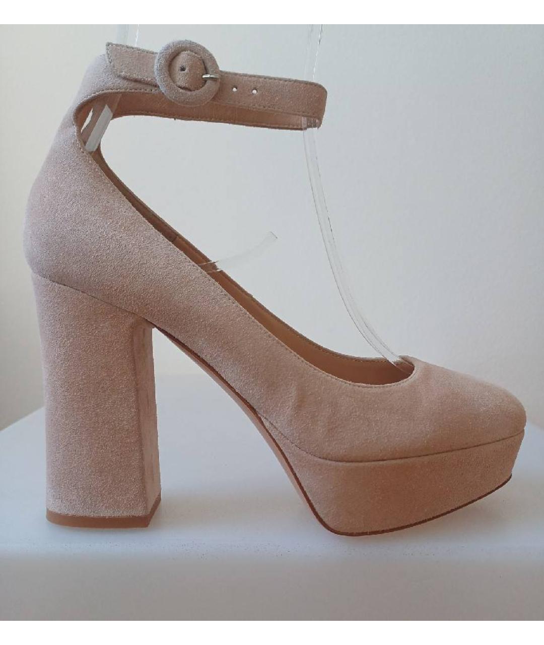 GIANVITO ROSSI Замшевые туфли, фото 6