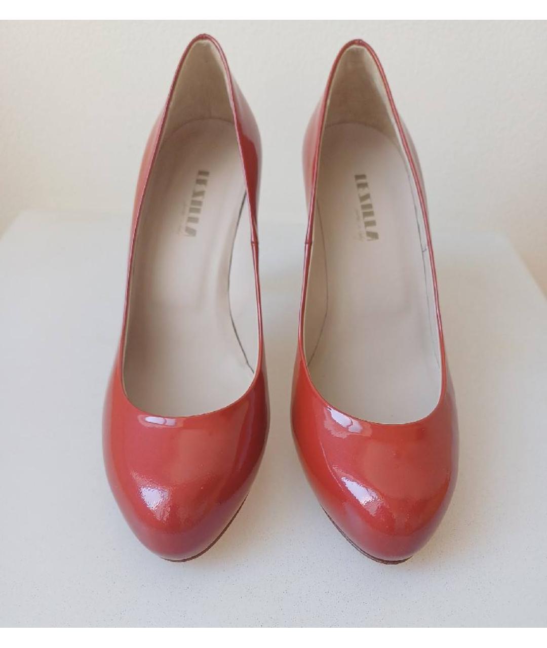 LE SILLA Бордовые туфли из лакированной кожи для женщин – купить в