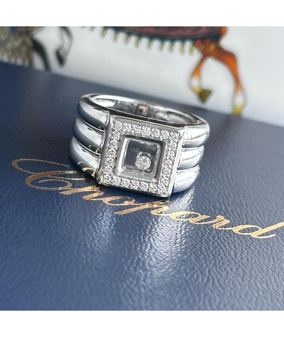 CHOPARD Белое кольцо из белого золота, фото 9