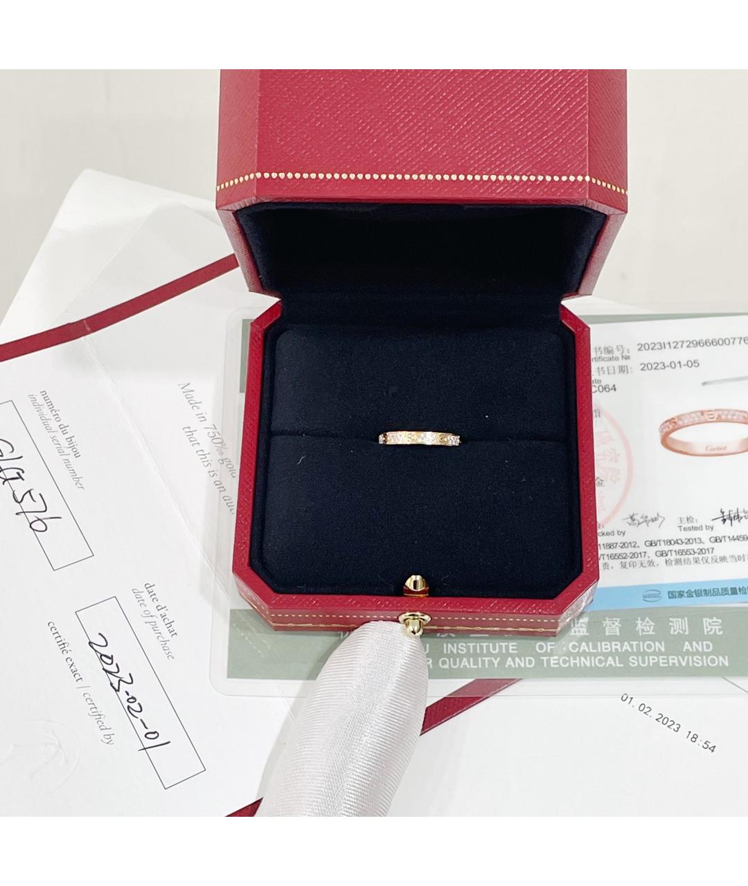 CARTIER Золотое кольцо из розового золота, фото 2
