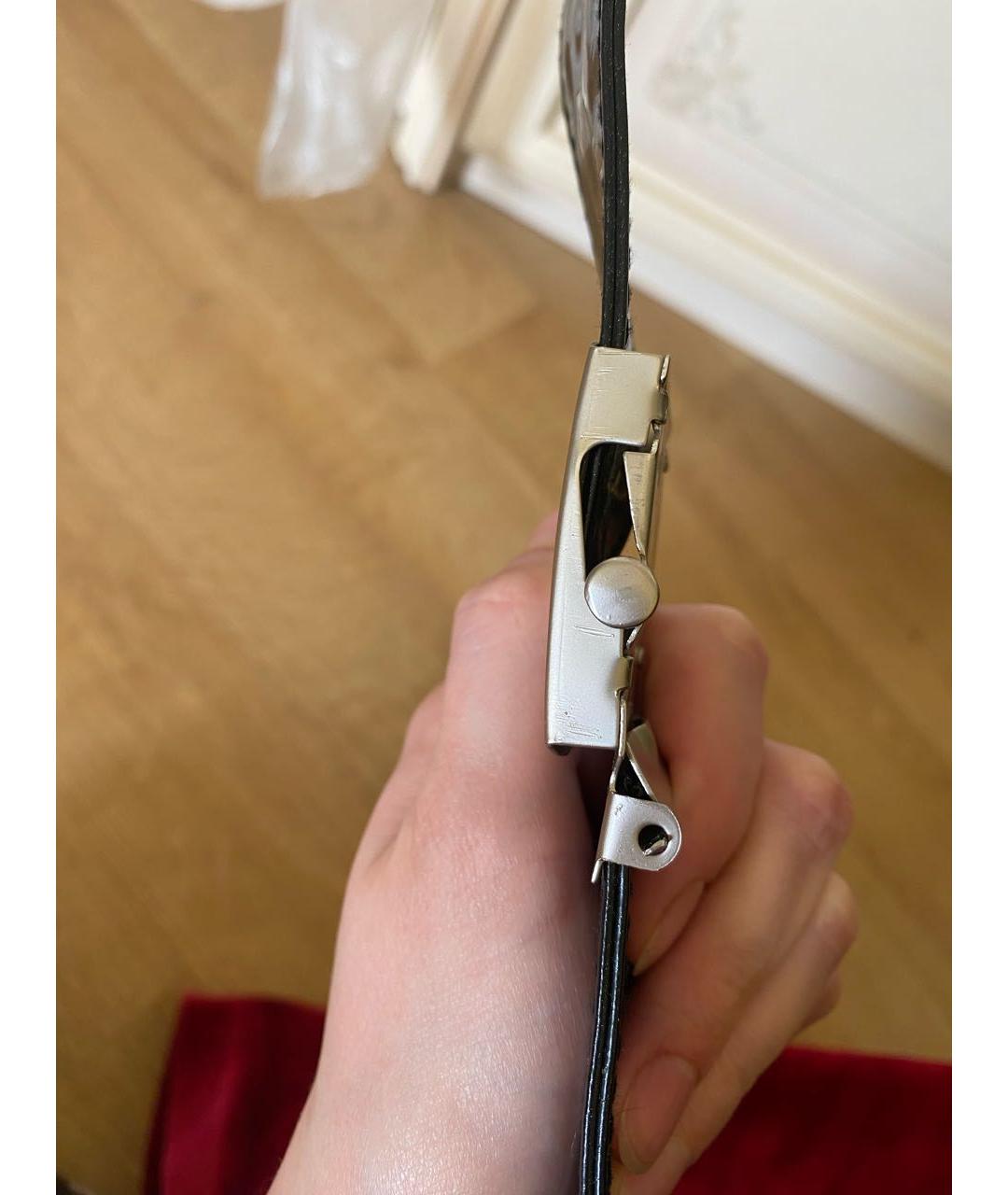 PACO RABANNE Черная сумка с короткими ручками, фото 5