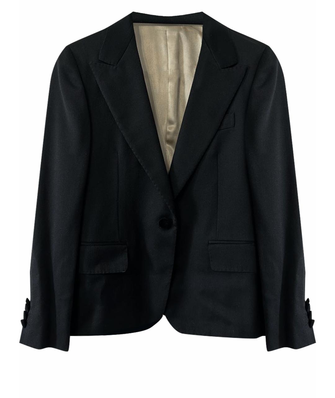 KITON Черный шерстяной жакет/пиджак, фото 1