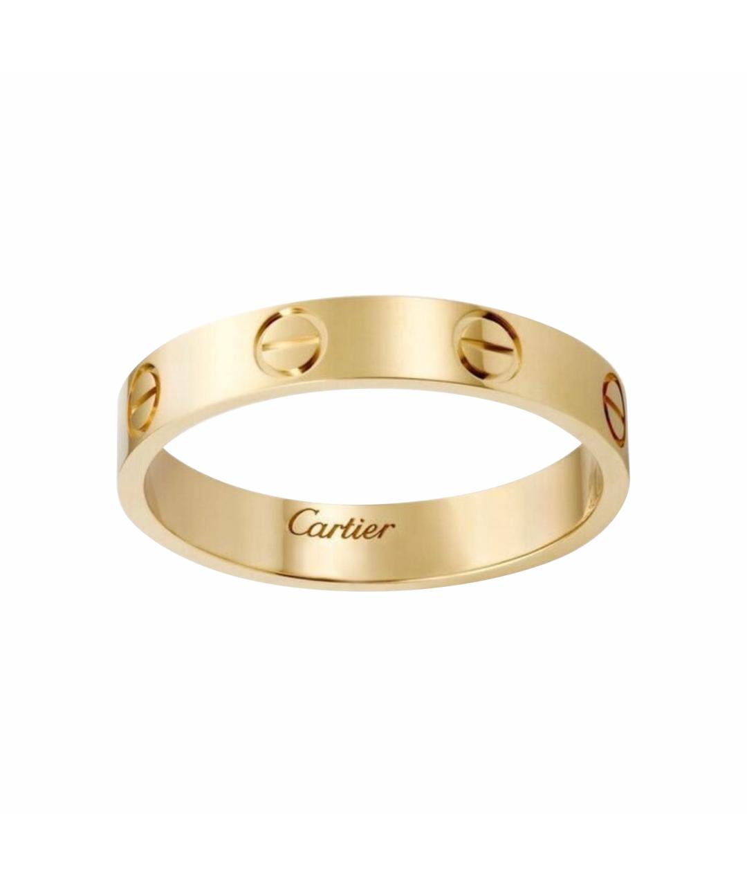 CARTIER Желтое кольцо из желтого золота, фото 1