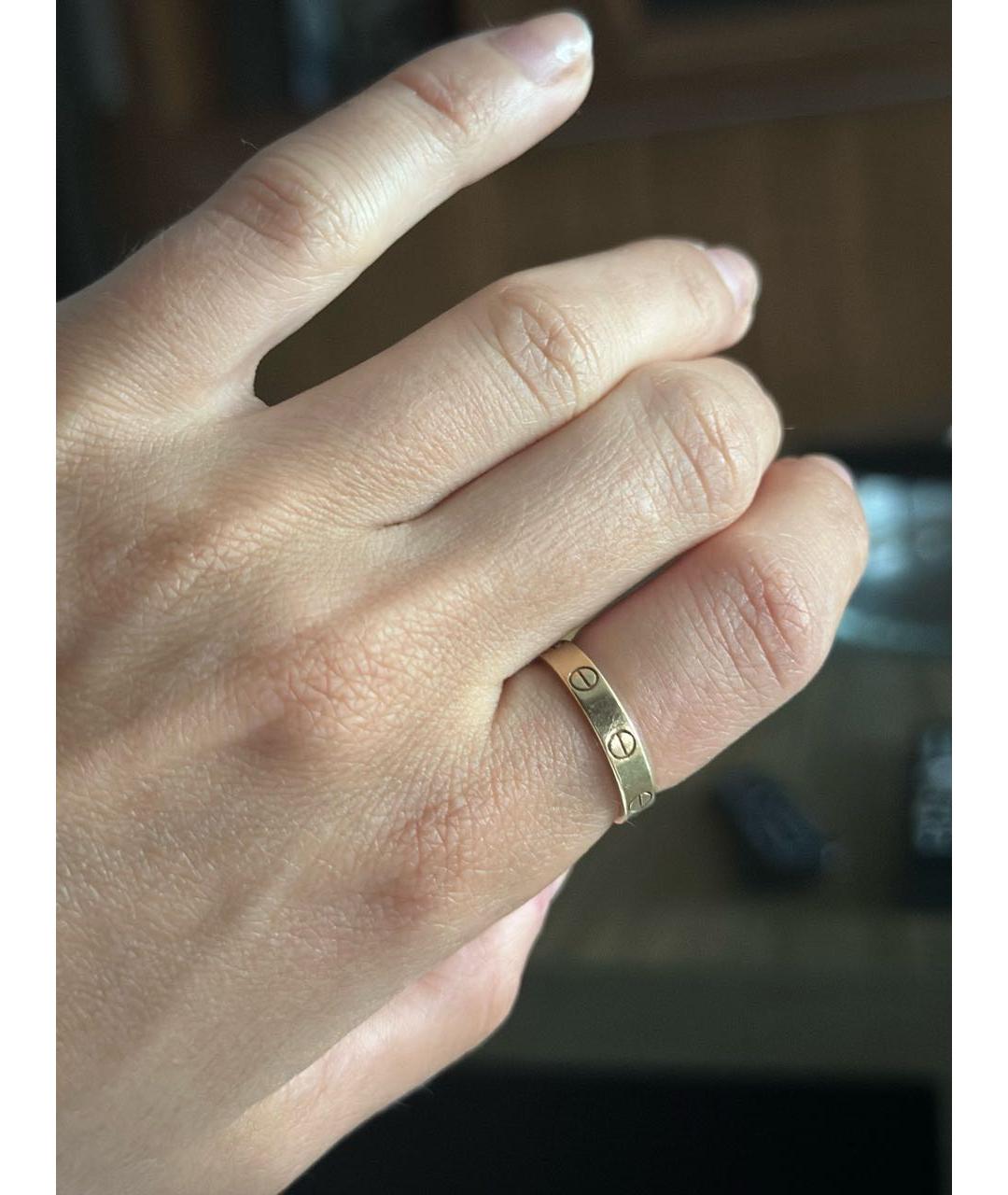 CARTIER Желтое кольцо из желтого золота, фото 6