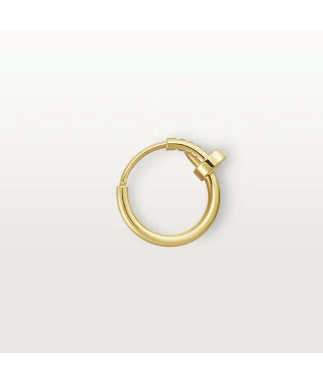 CARTIER Золотые серьги из желтого золота, фото 3