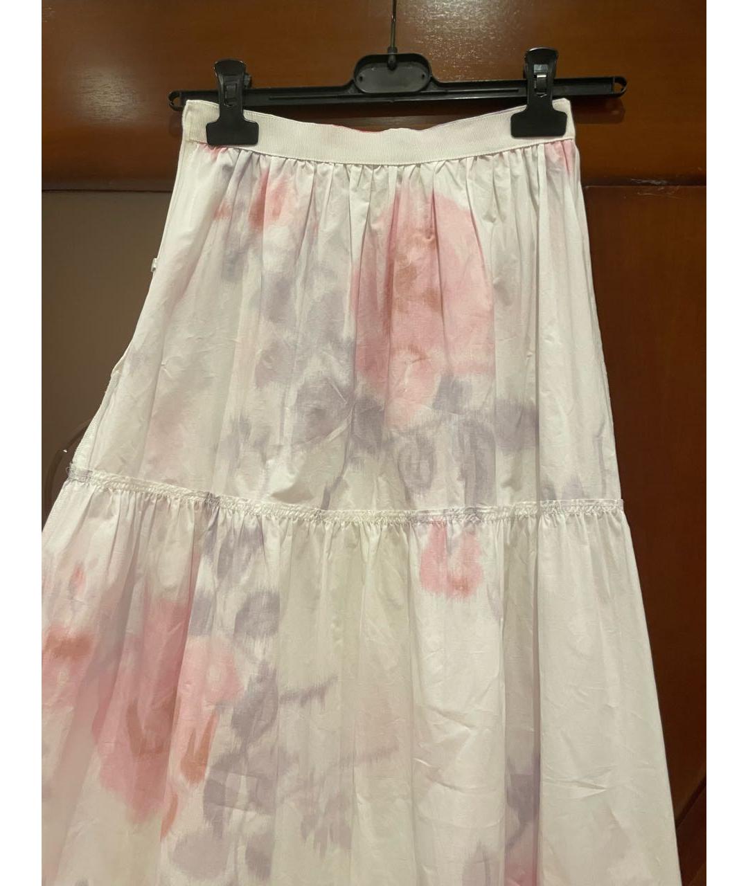 PHILOSOPHY DI LORENZO SERAFINI Мульти хлопковая юбка макси, фото 5