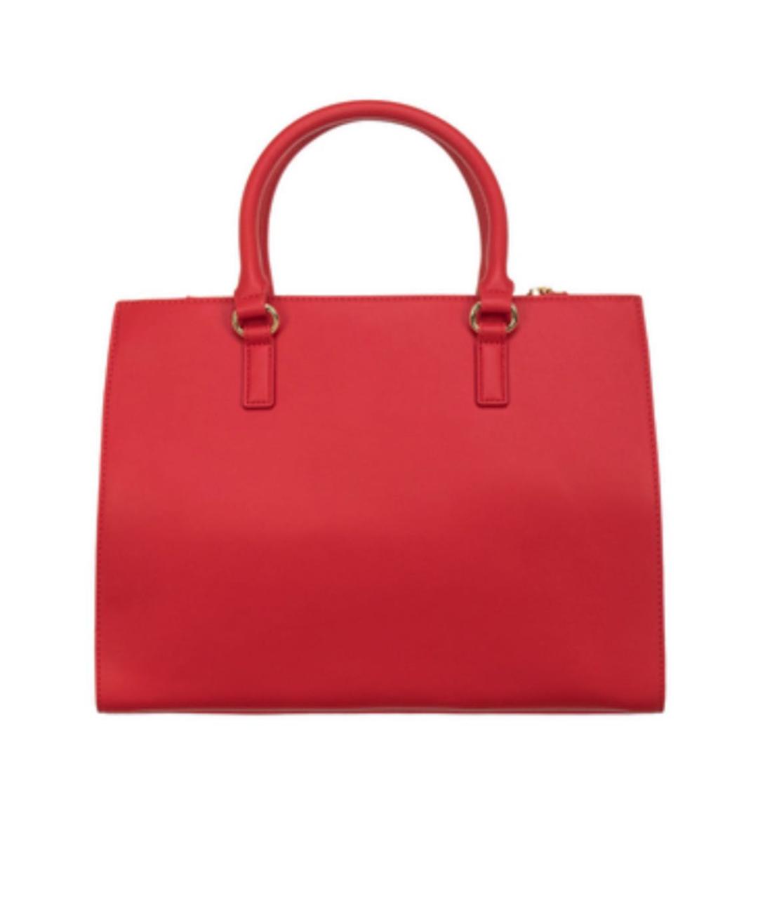 LOVE MOSCHINO Красная сумка тоут, фото 3