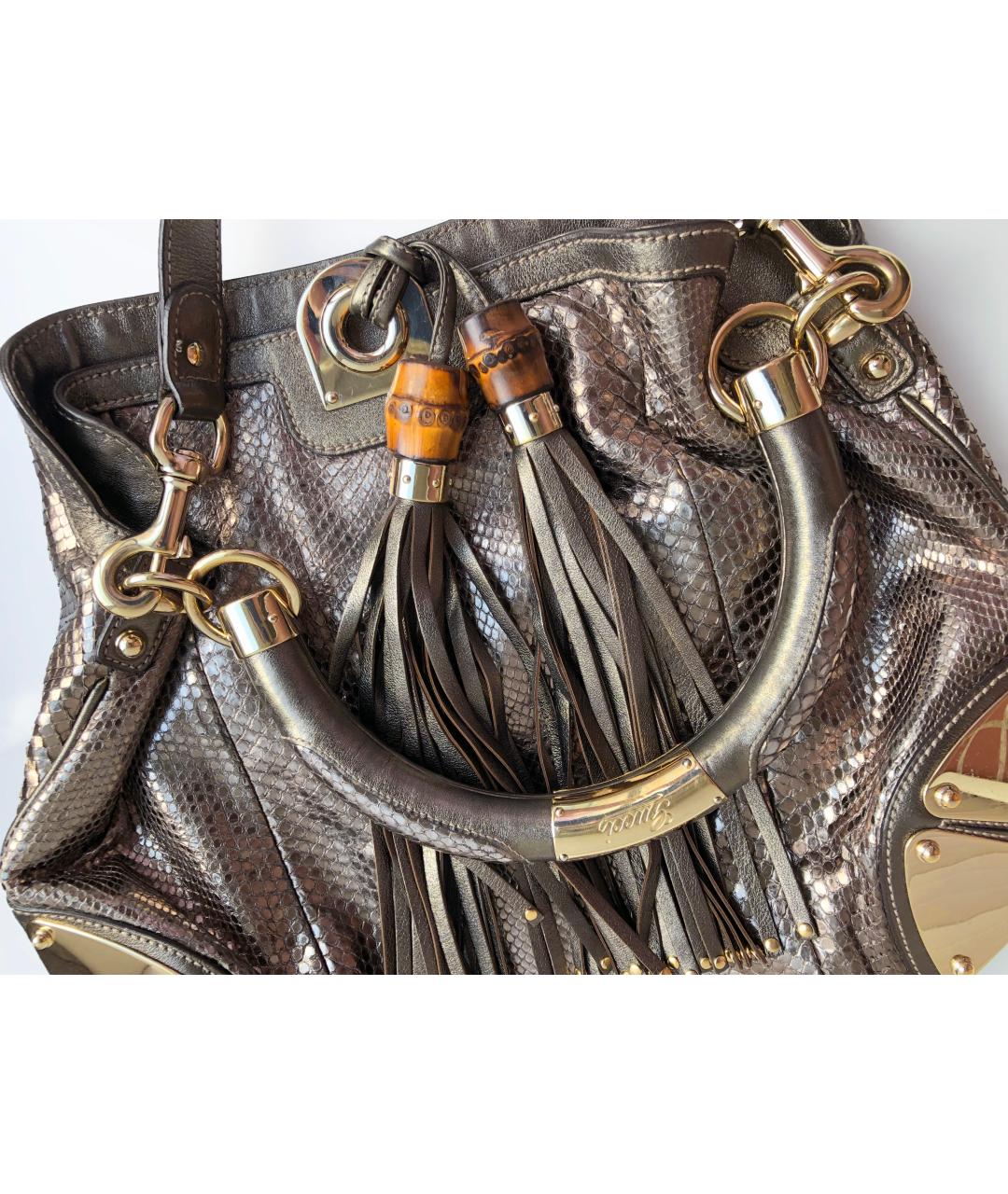 GUCCI Сумка через плечо из экзотической кожи, фото 3