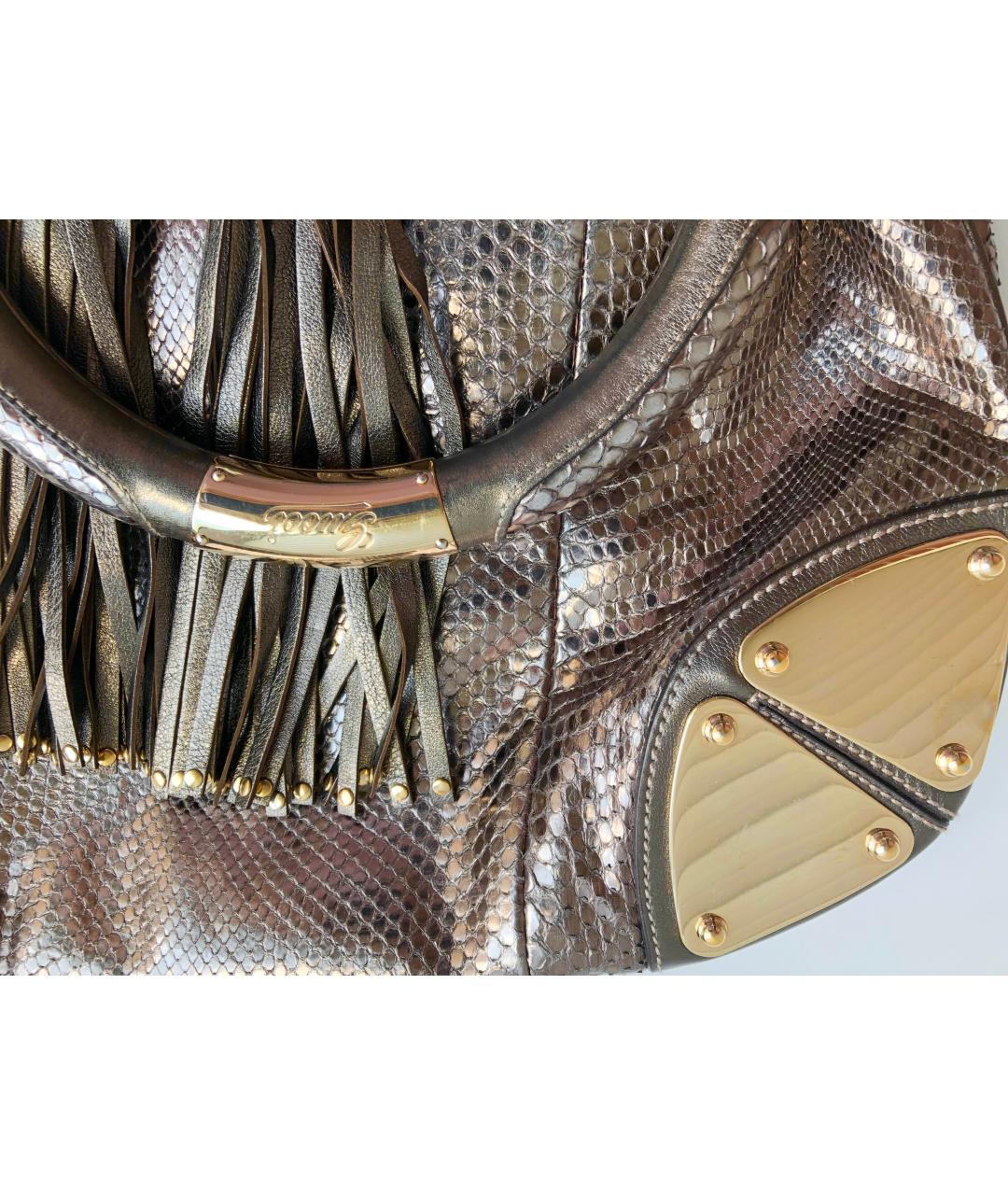 GUCCI Сумка через плечо из экзотической кожи, фото 5