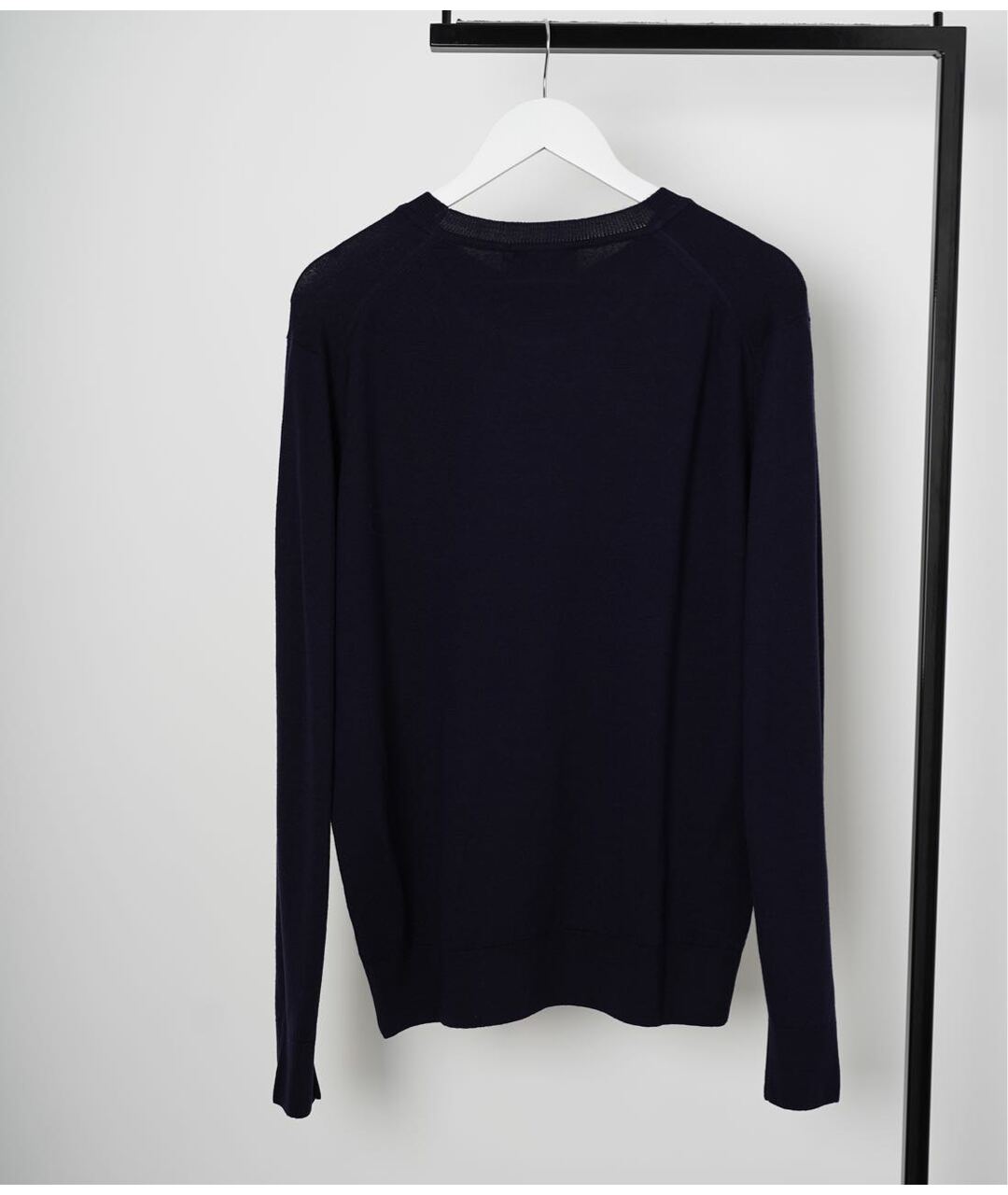 MAISON KITSUNE Темно-синий шерстяной джемпер / свитер, фото 5