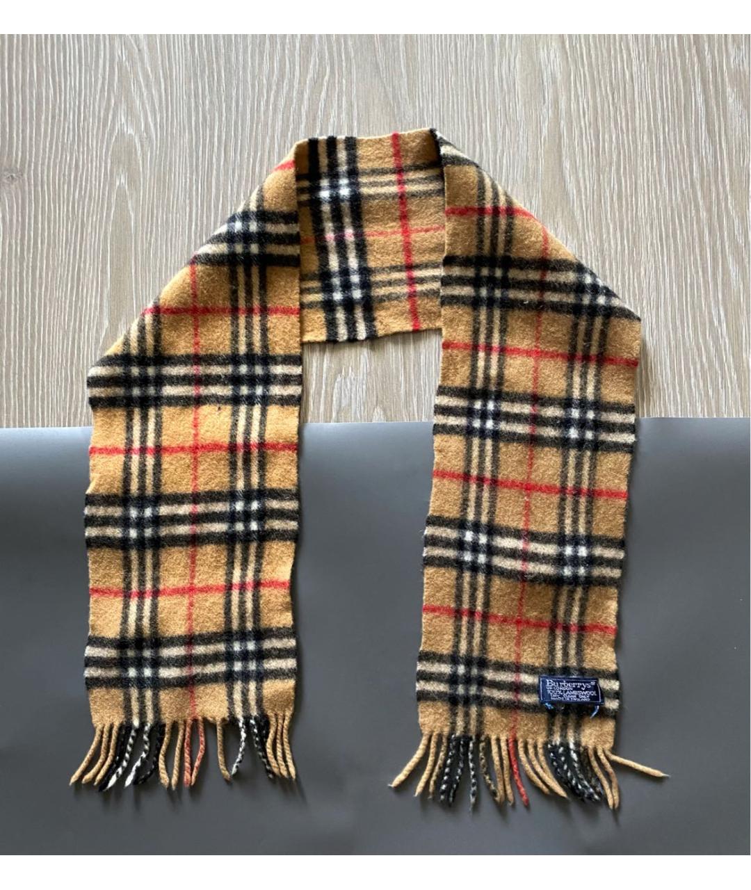 BURBERRY Мульти кашемировый шарф, фото 4