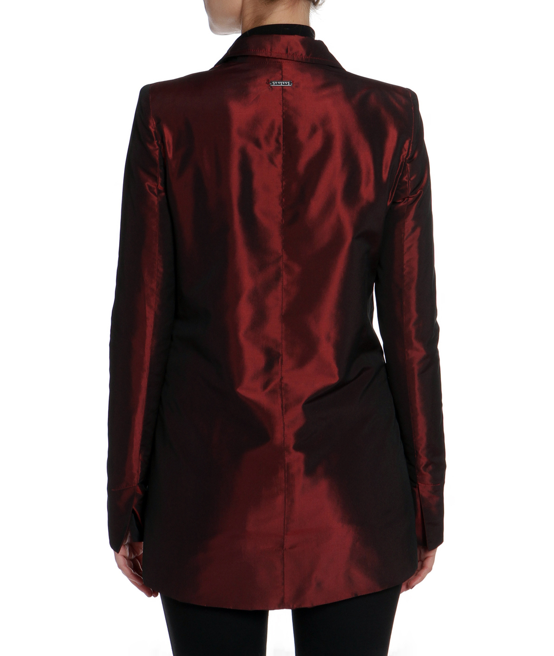 GIANFRANCO FERRE Бордовый ацетатный жакет/пиджак, фото 3