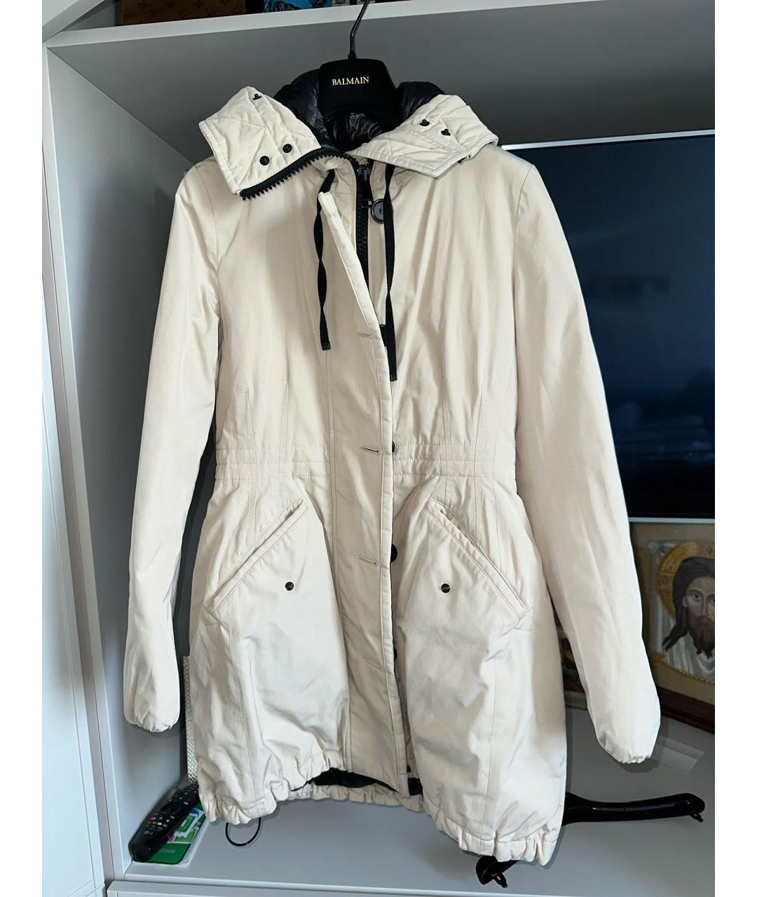 MONCLER Белая парка, фото 6