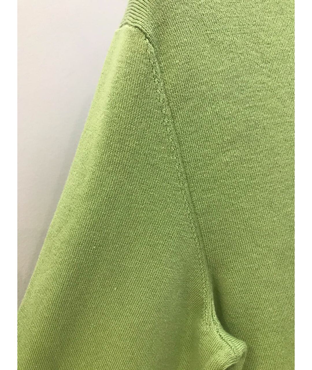 LORO PIANA Зеленый хлопковый джемпер / свитер, фото 5