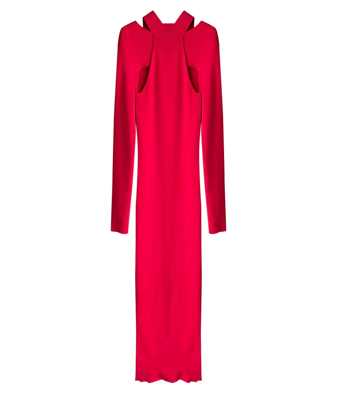 HUGO BOSS Красное коктейльное платье, фото 1