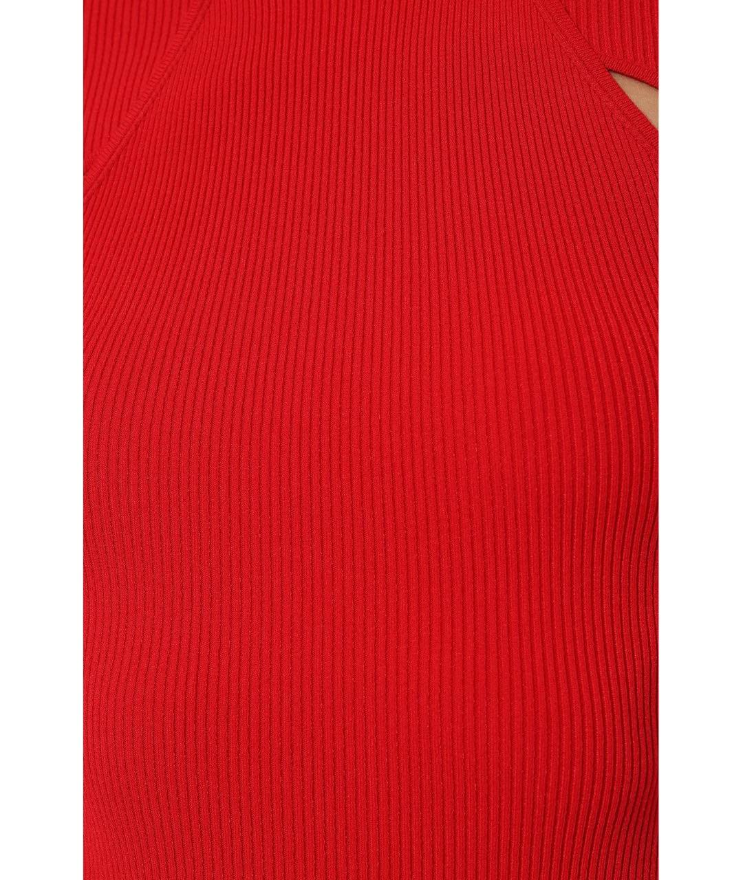 HUGO BOSS Красное коктейльное платье, фото 5