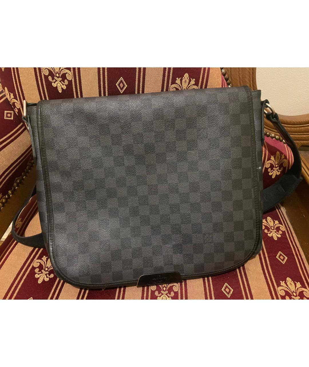 LOUIS VUITTON Серая сумка на плечо, фото 8
