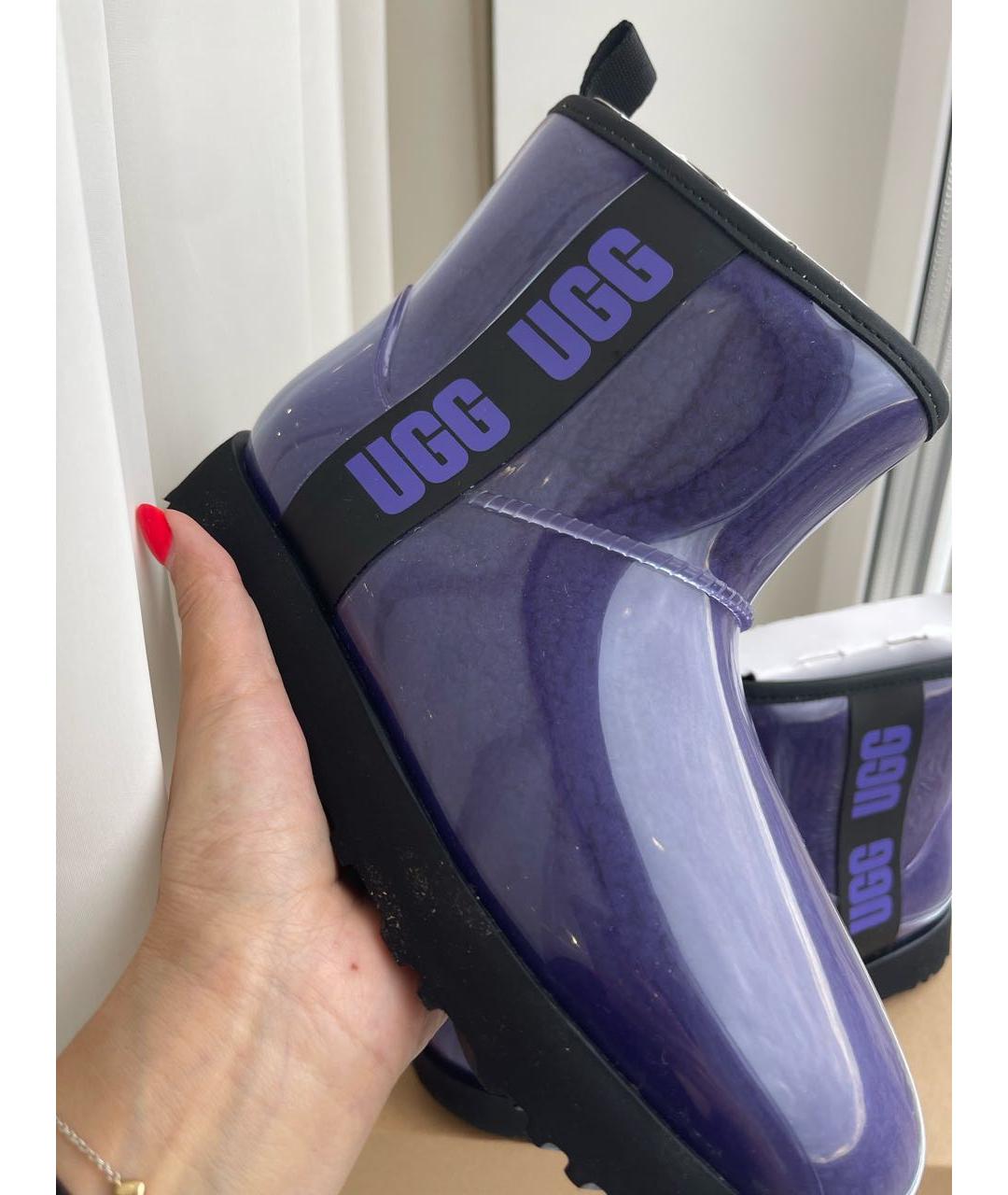 UGG AUSTRALIA Фиолетовые ботинки, фото 2