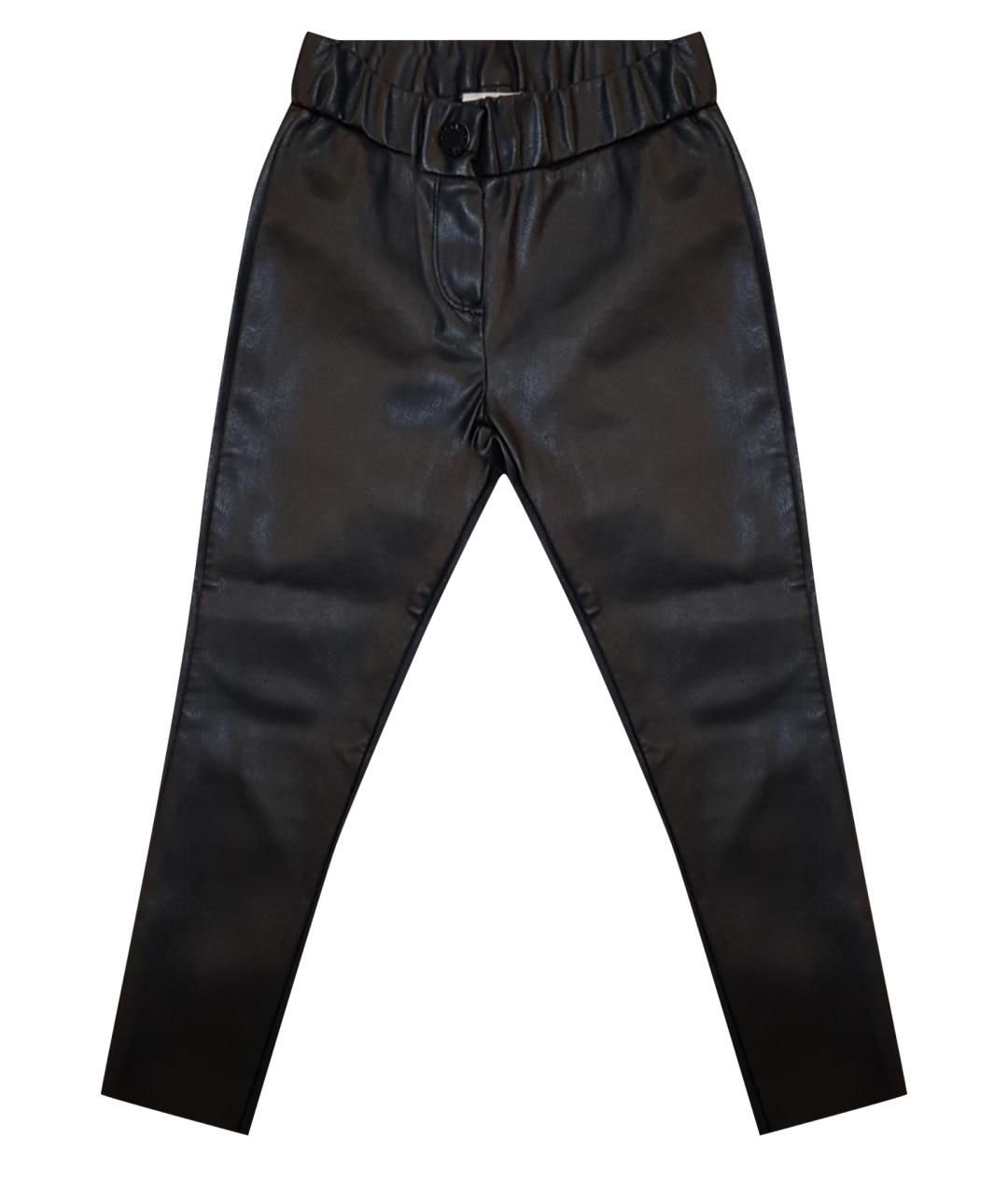 ZADIG & VOLTAIRE KIDS Черные полиэстеровые брюки и шорты, фото 1