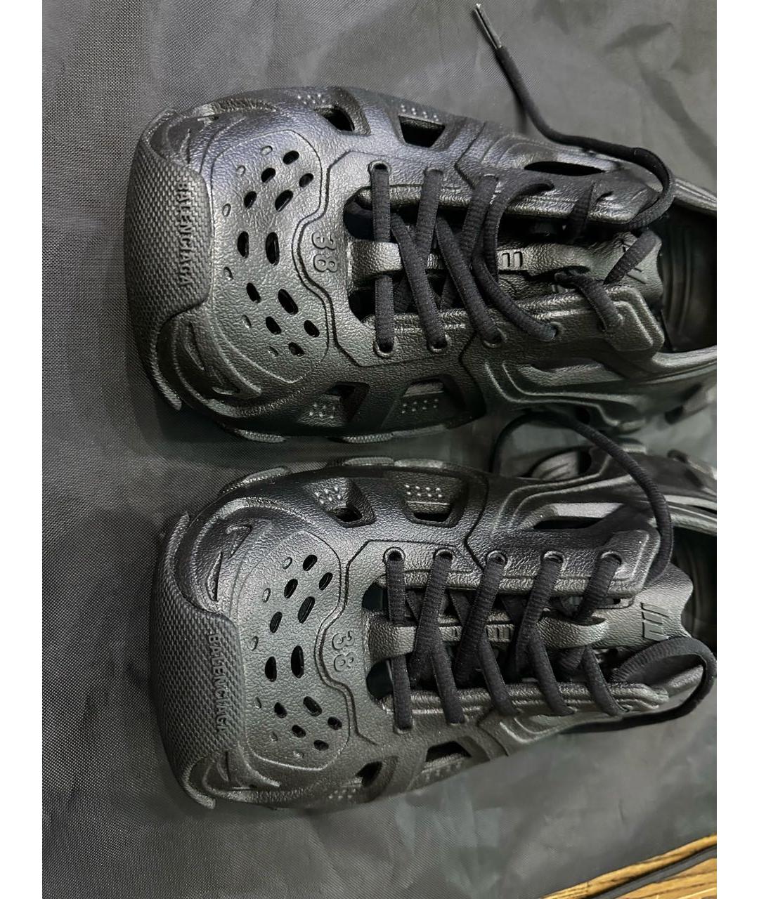 BALENCIAGA Черные кроссовки, фото 2