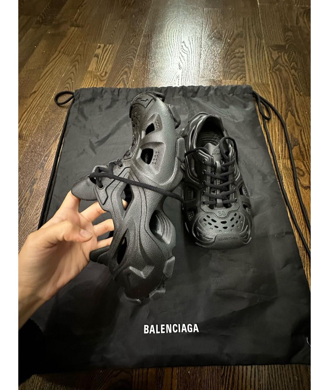 BALENCIAGA Черные кроссовки, фото 7