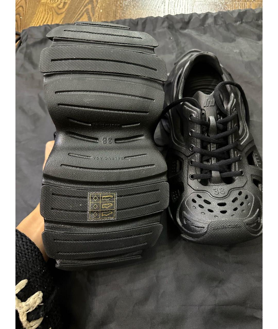 BALENCIAGA Черные кроссовки, фото 5