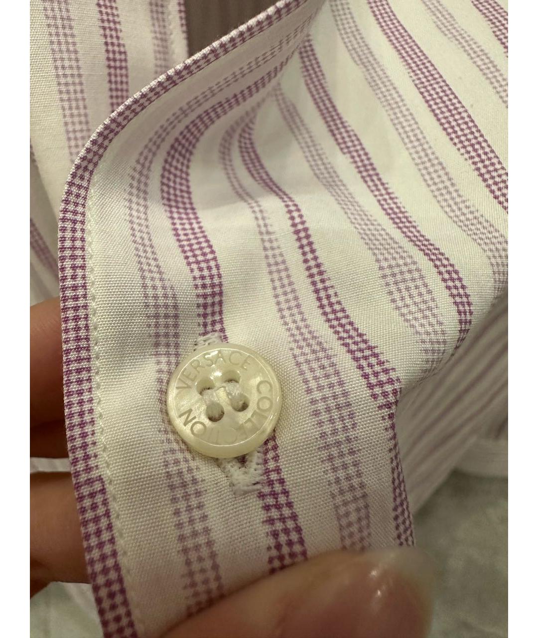 VERSACE COLLECTION Хлопковая кэжуал рубашка, фото 5