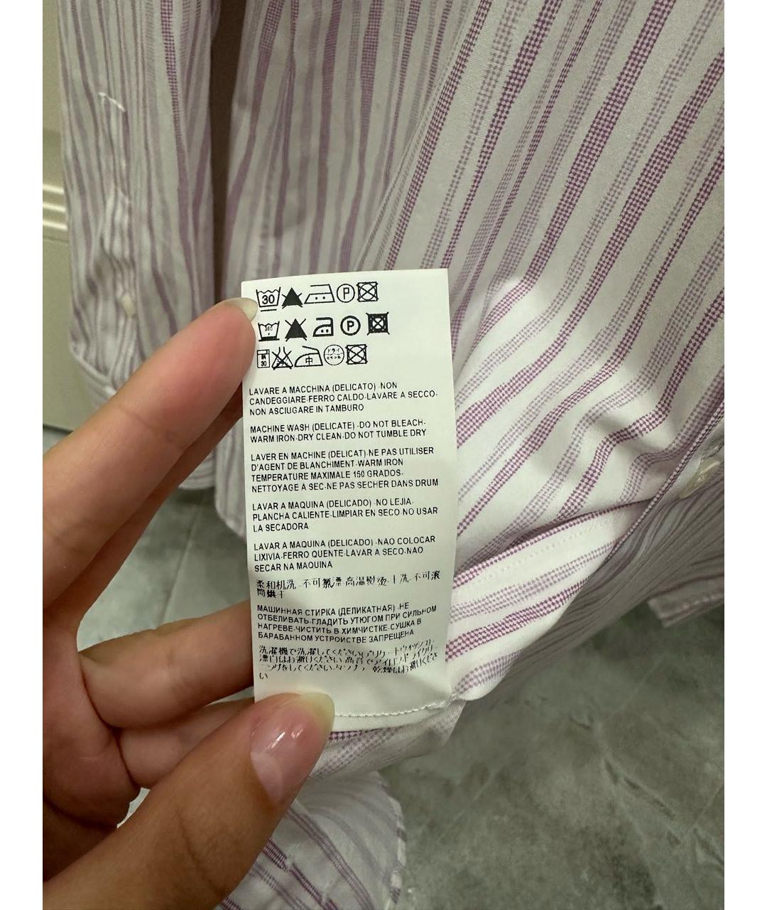 VERSACE COLLECTION Хлопковая кэжуал рубашка, фото 6