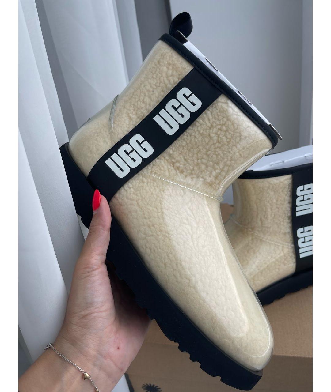 UGG AUSTRALIA Бежевые сапоги, фото 2