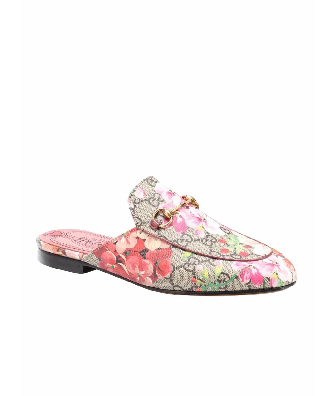 GUCCI Мульти кожаные мюли, фото 1