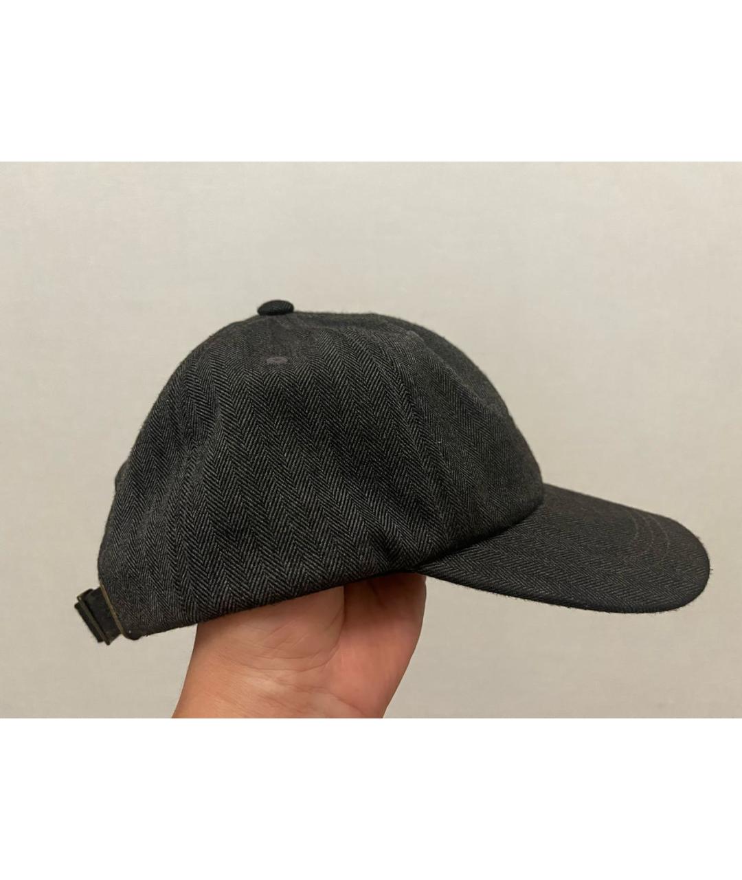 STUSSY Антрацитовая синтетическая кепка/бейсболка, фото 2