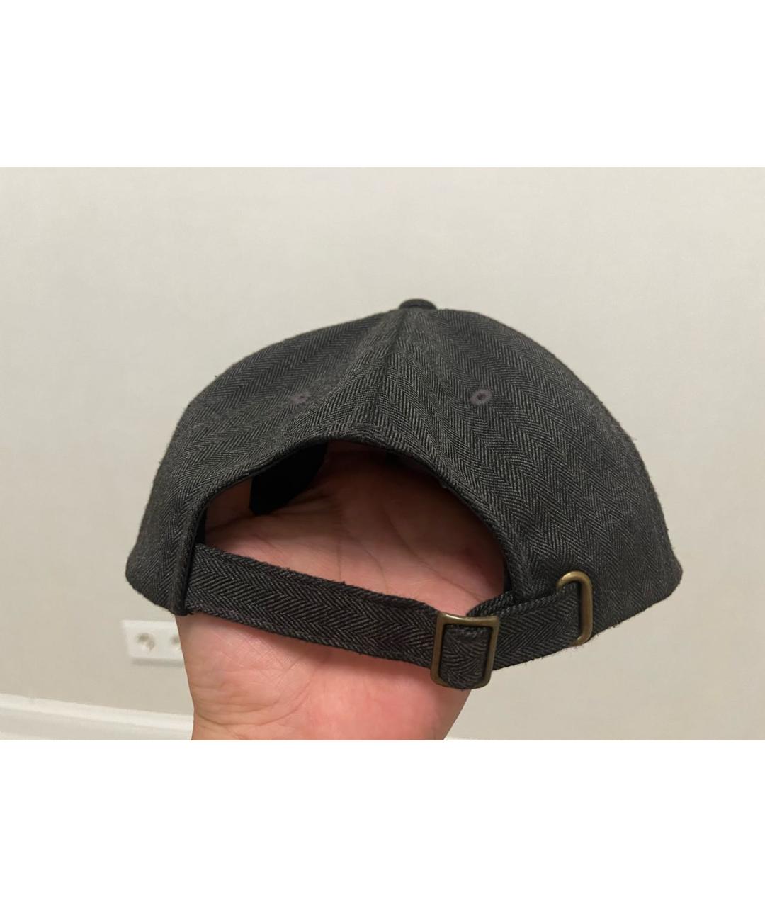 STUSSY Антрацитовая синтетическая кепка/бейсболка, фото 5