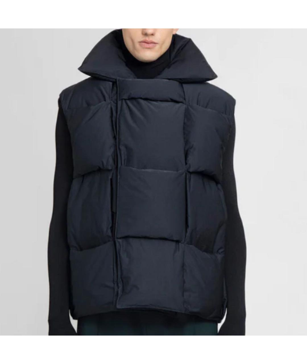 BOTTEGA VENETA Черный жилет, фото 3