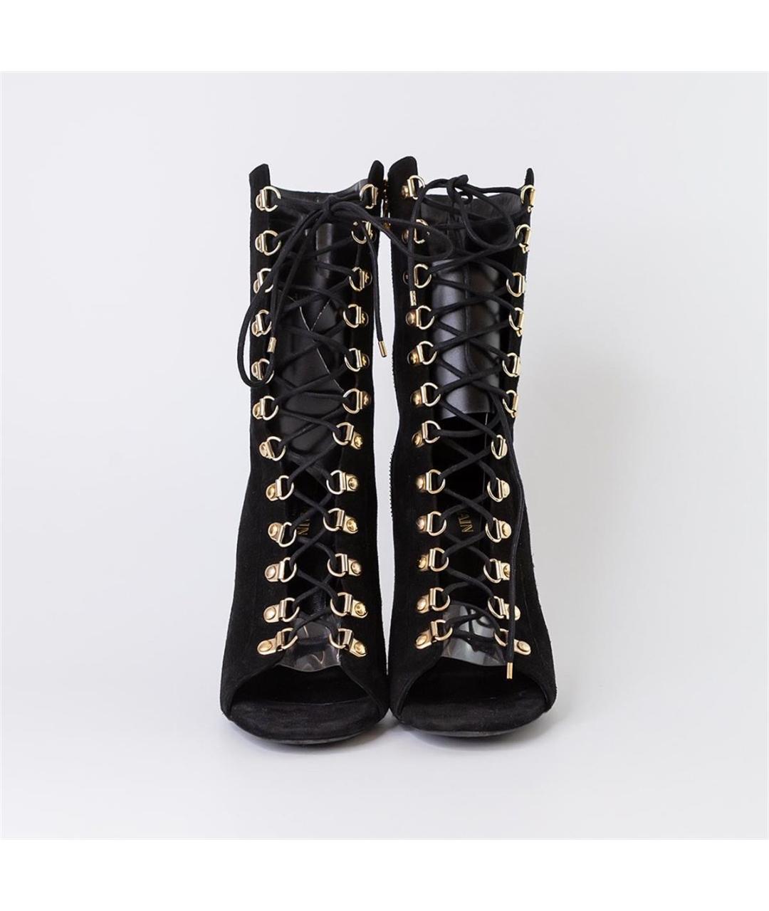 BALMAIN Черные ботильоны, фото 3