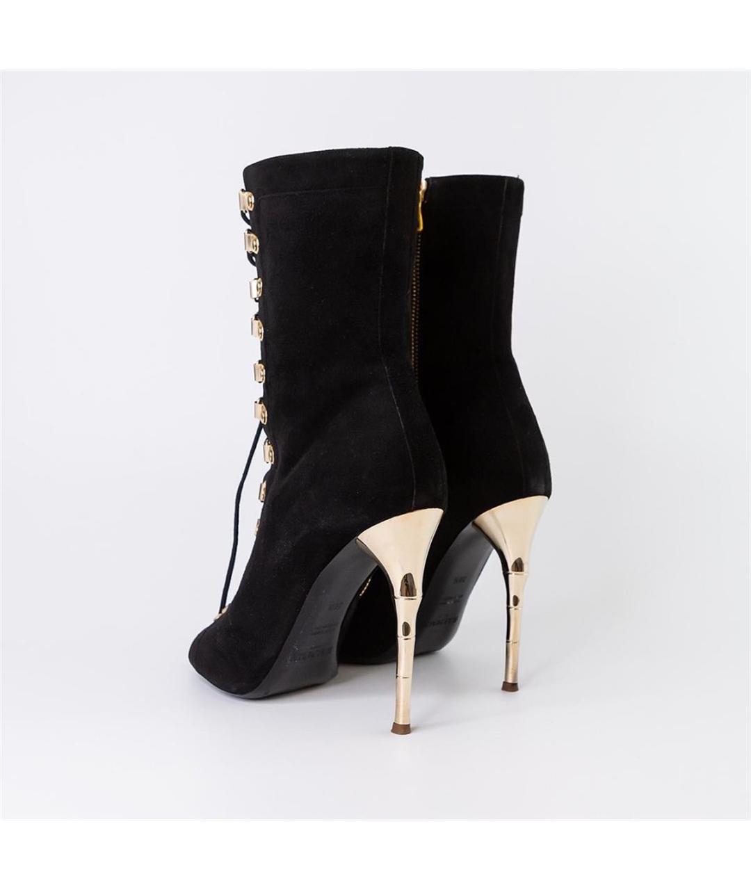 BALMAIN Черные ботильоны, фото 4