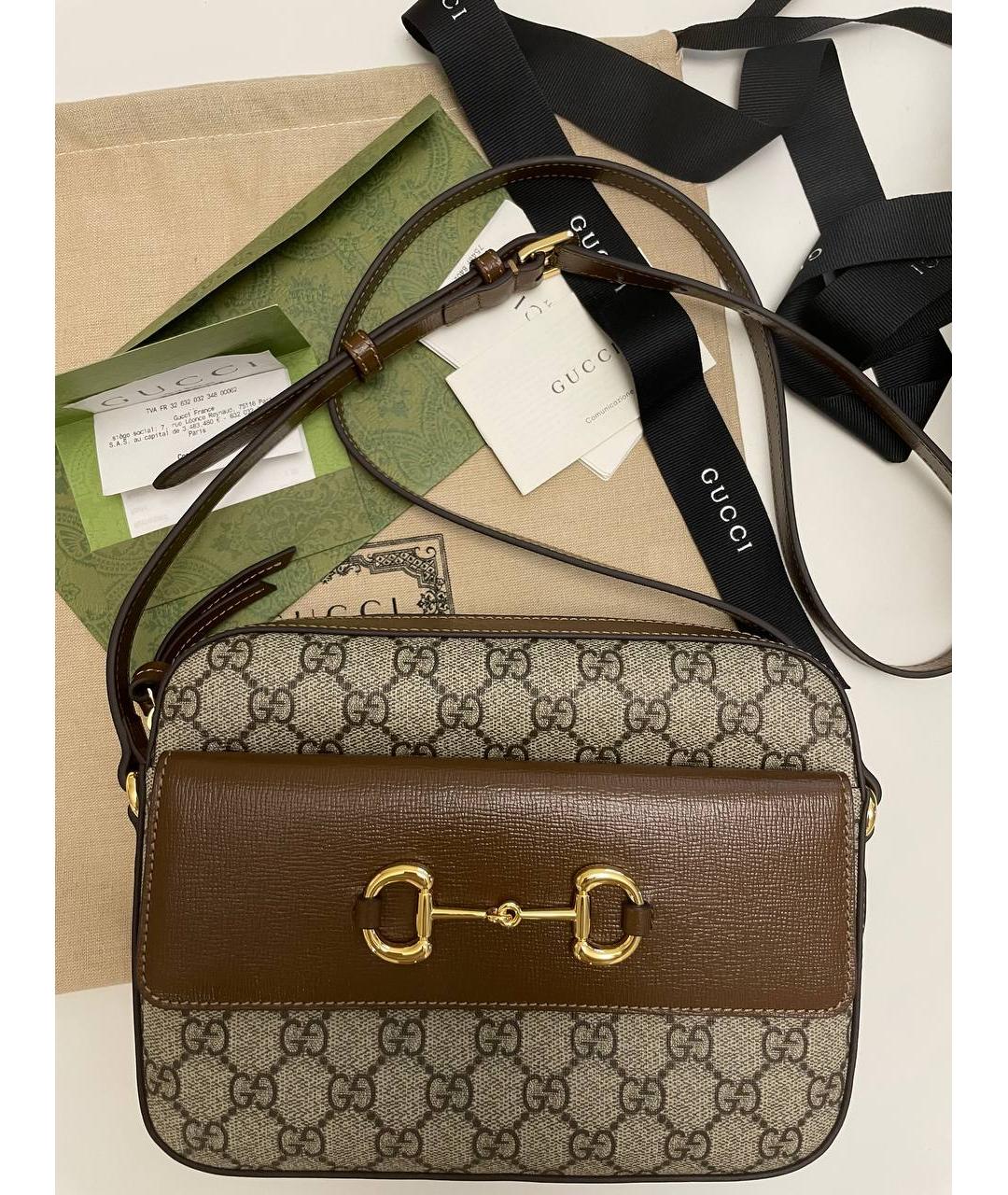 GUCCI Хаки сумка через плечо, фото 9