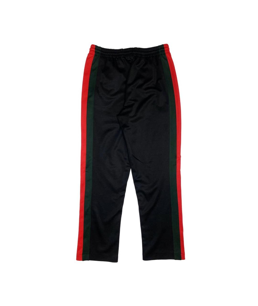 GUCCI Черные хлопковые повседневные брюки, фото 2
