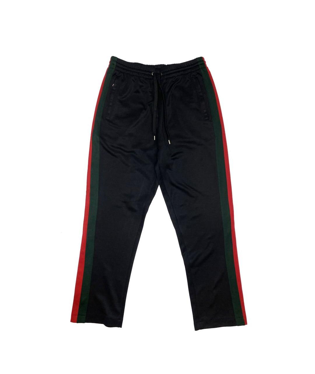 GUCCI Черные хлопковые повседневные брюки, фото 8