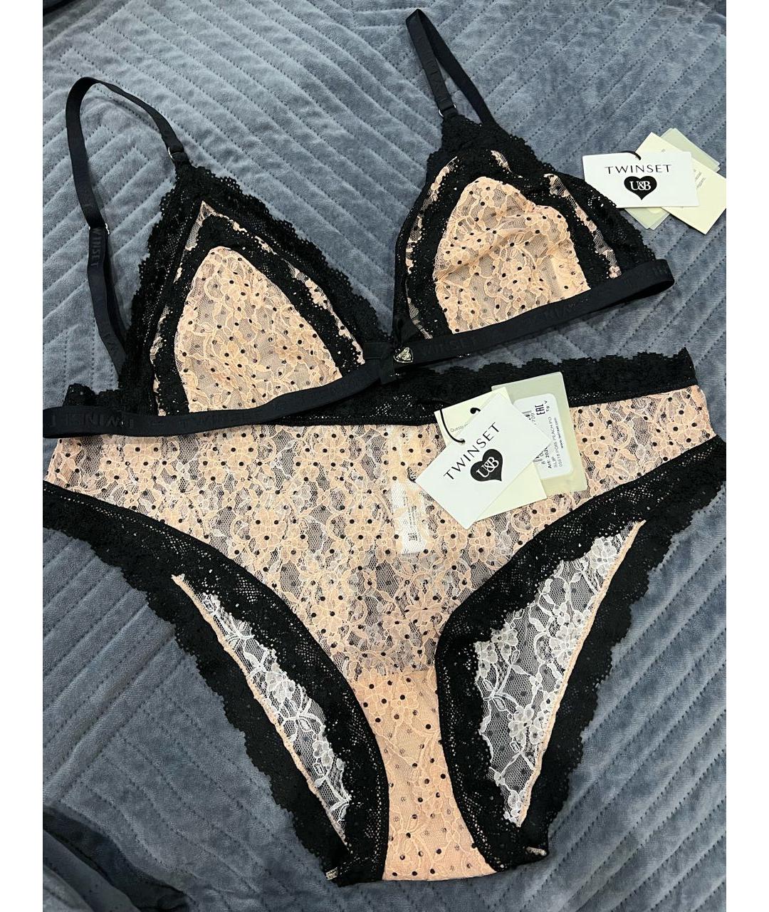 TWIN-SET Бежевый комплекты, фото 4