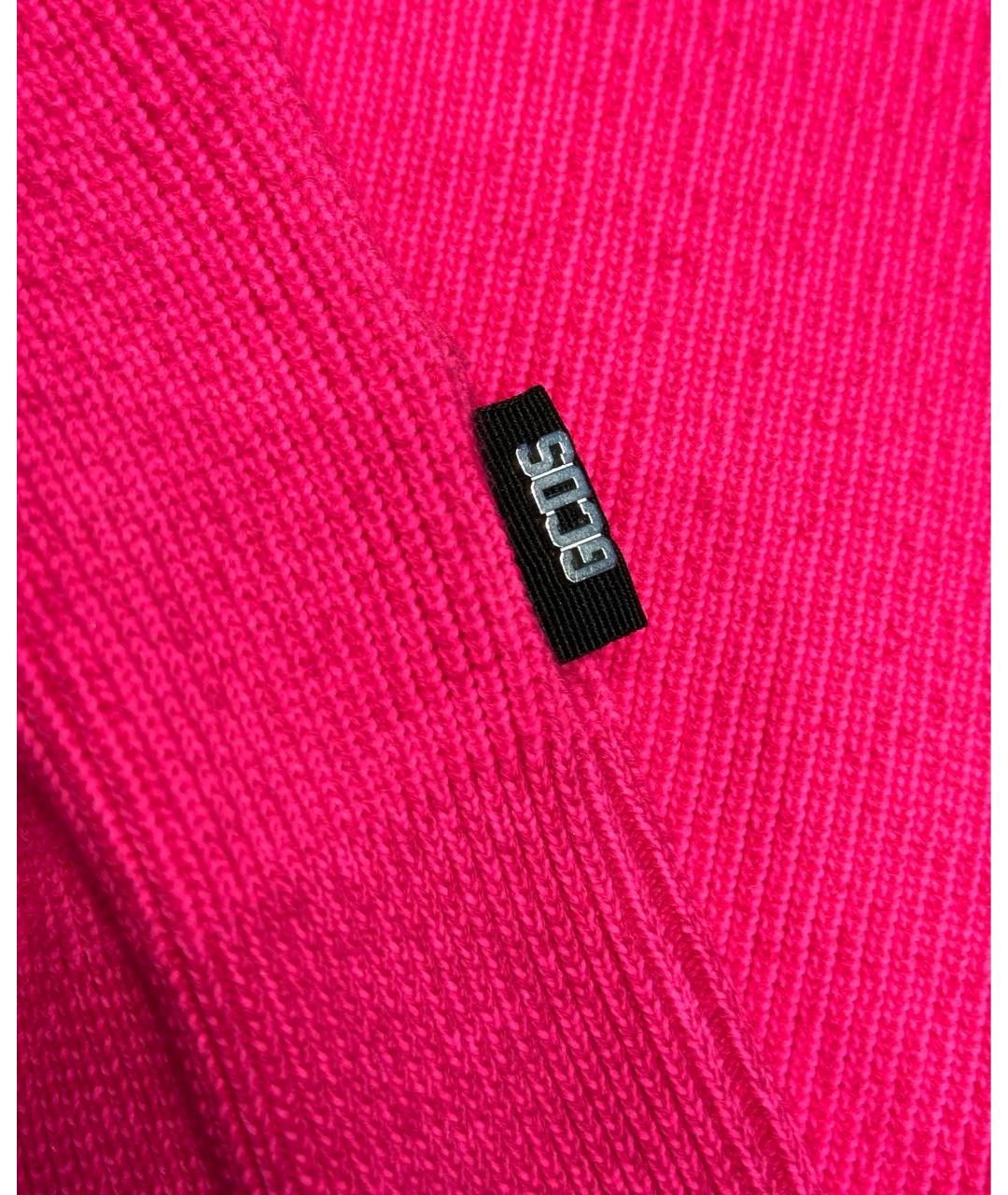 GCDS Фуксия хлопковый джемпер / свитер, фото 3