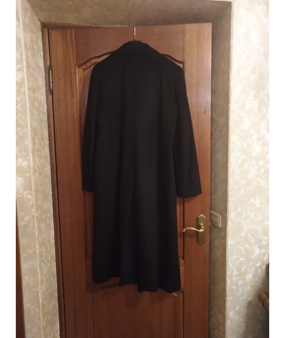 NINA RICCI Черное шерстяное пальто, фото 2