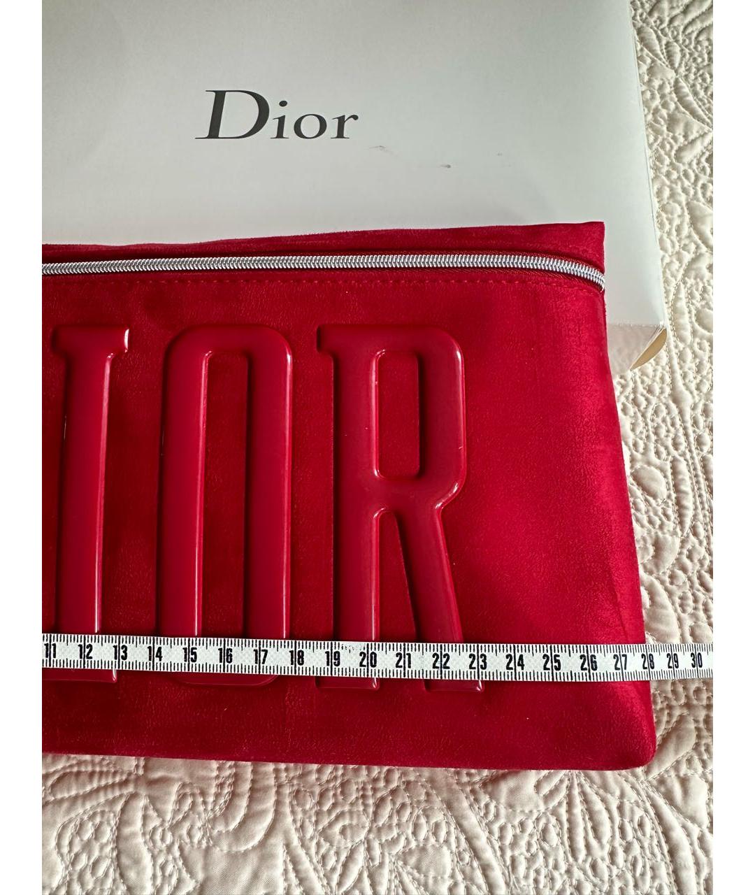 CHRISTIAN DIOR Красная косметичка, фото 3