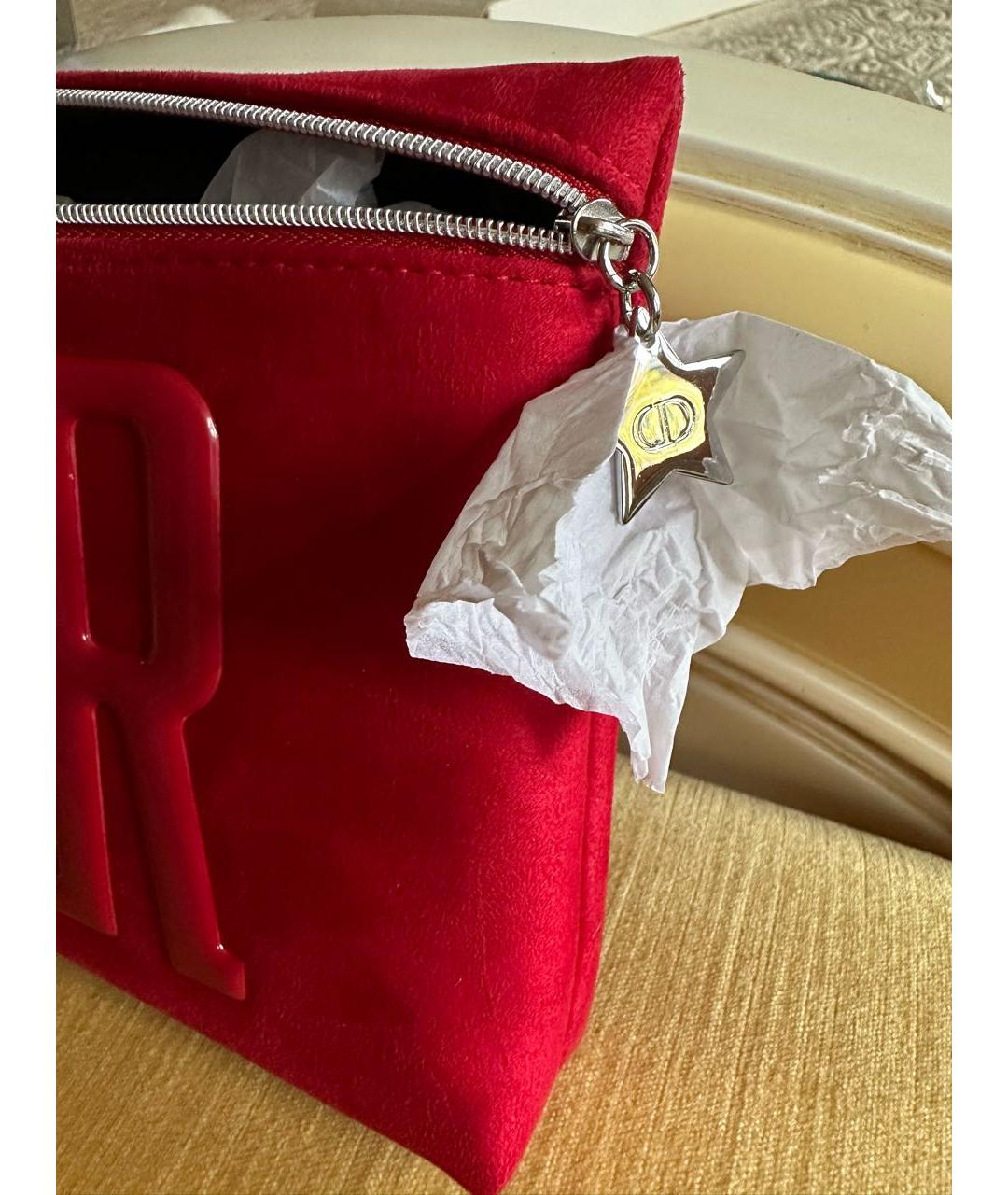 CHRISTIAN DIOR Красная косметичка, фото 6
