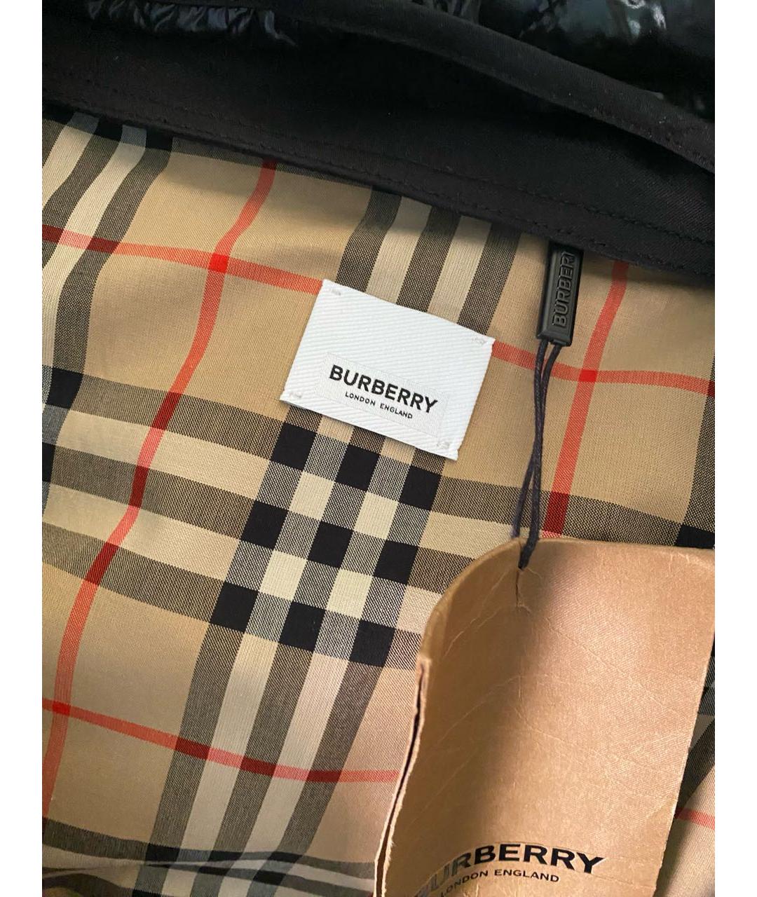 BURBERRY Черная куртка, фото 3