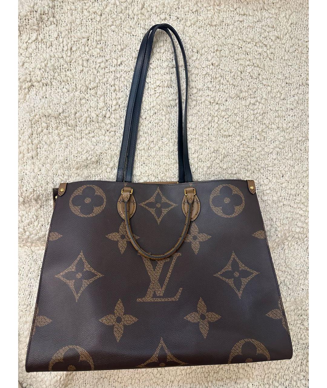 LOUIS VUITTON Бежевая сумка тоут, фото 7