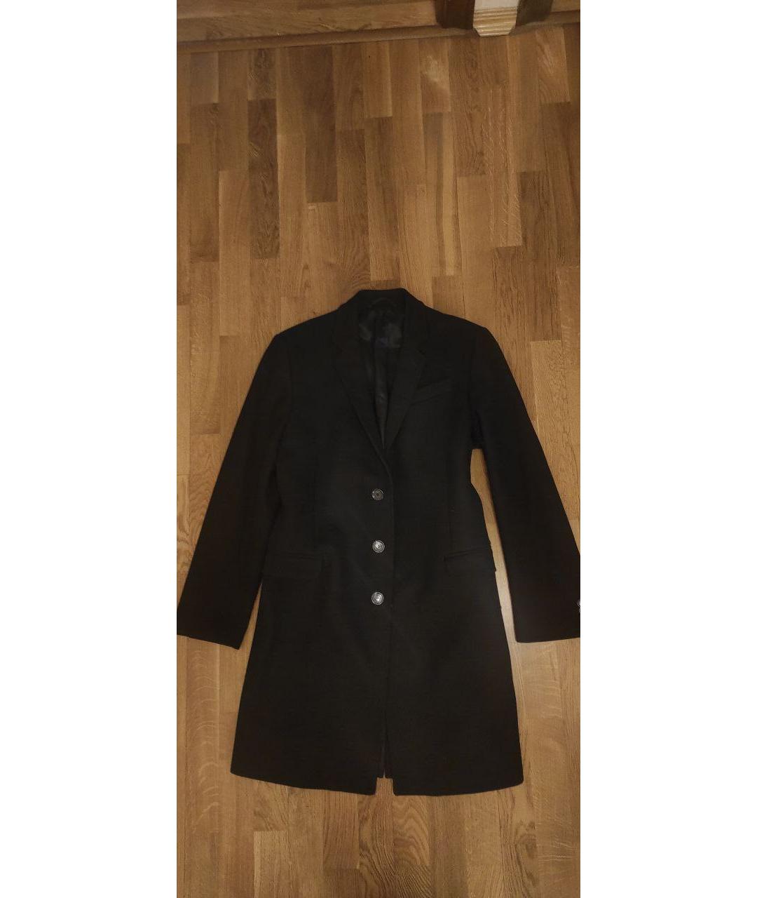 GIANFRANCO FERRE Черное шерстяное пальто, фото 7