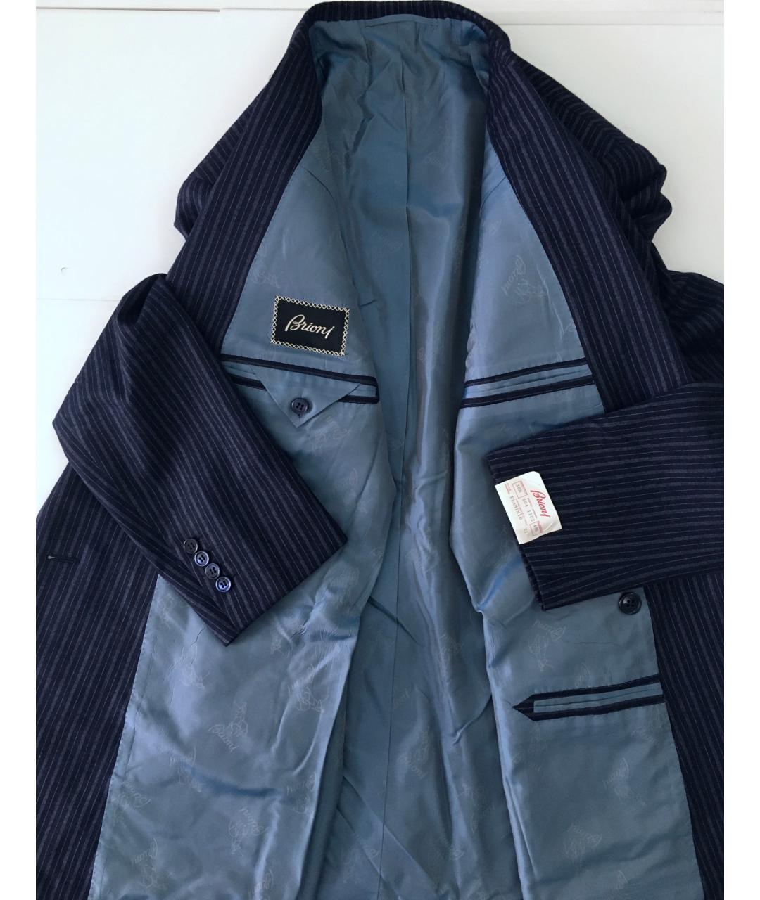 BRIONI Темно-синий классический костюм, фото 3