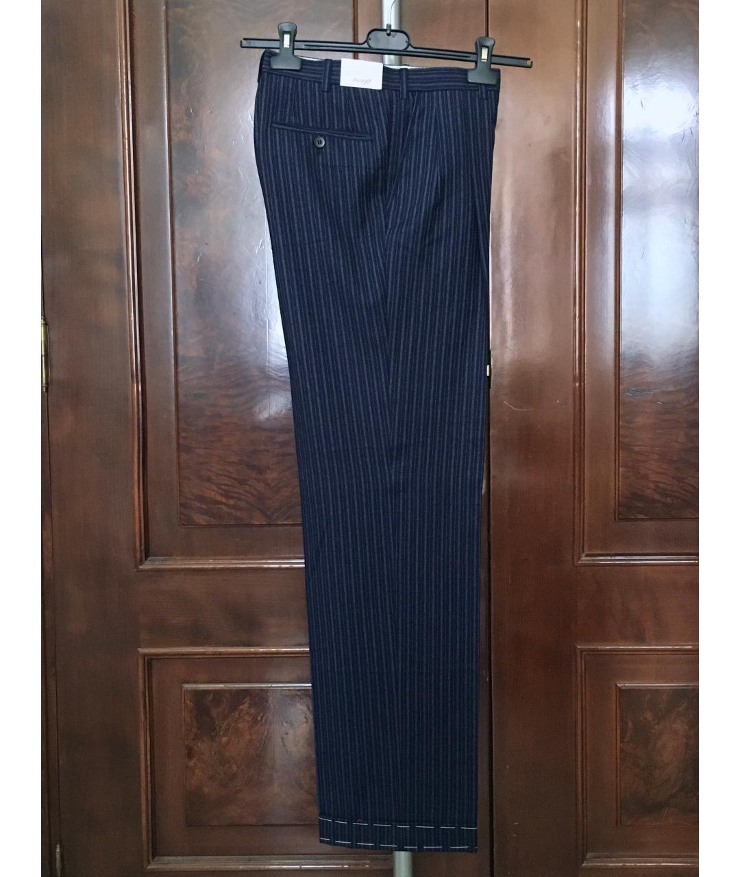 BRIONI Темно-синий классический костюм, фото 8
