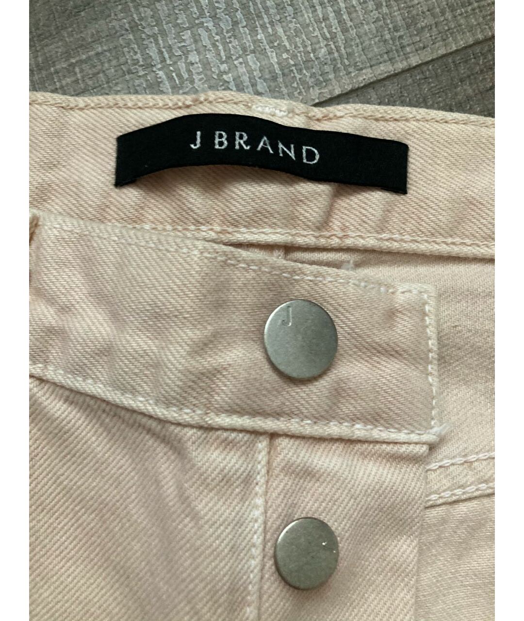 JBRAND Розовые хлопковые прямые джинсы, фото 4