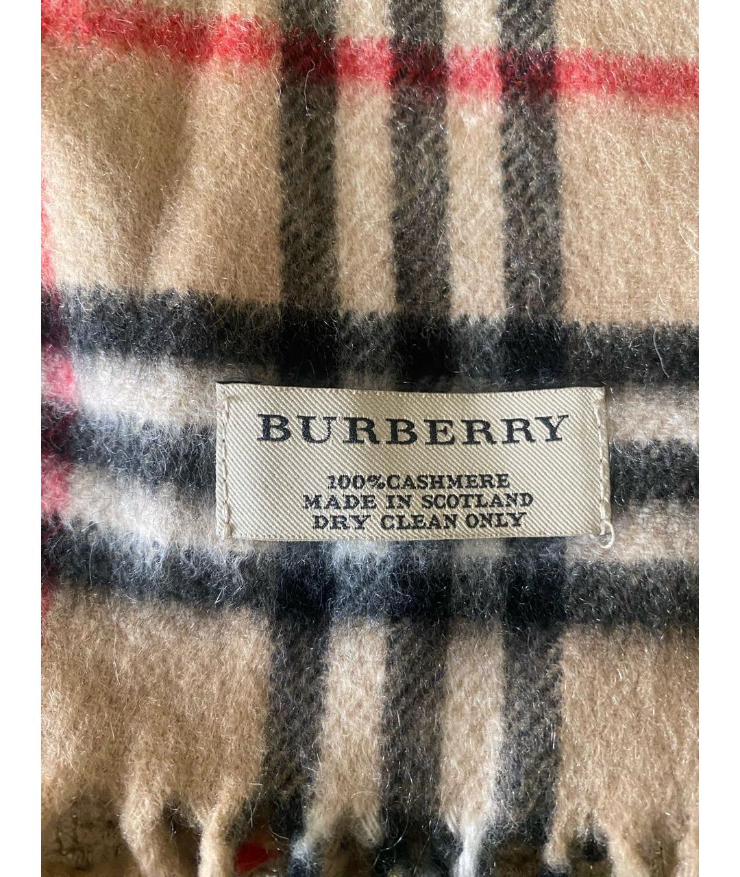 BURBERRY Кашемировый шарф, фото 3
